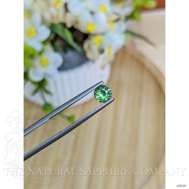 0.60 Ct. Green Sapphire from Madagascar
