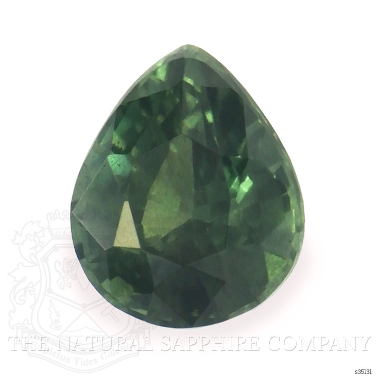 0.82 Ct. Green Sapphire from Madagascar