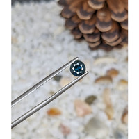 1.26 Ct. Greenish Blue Sapphire from Madagascar Life Style