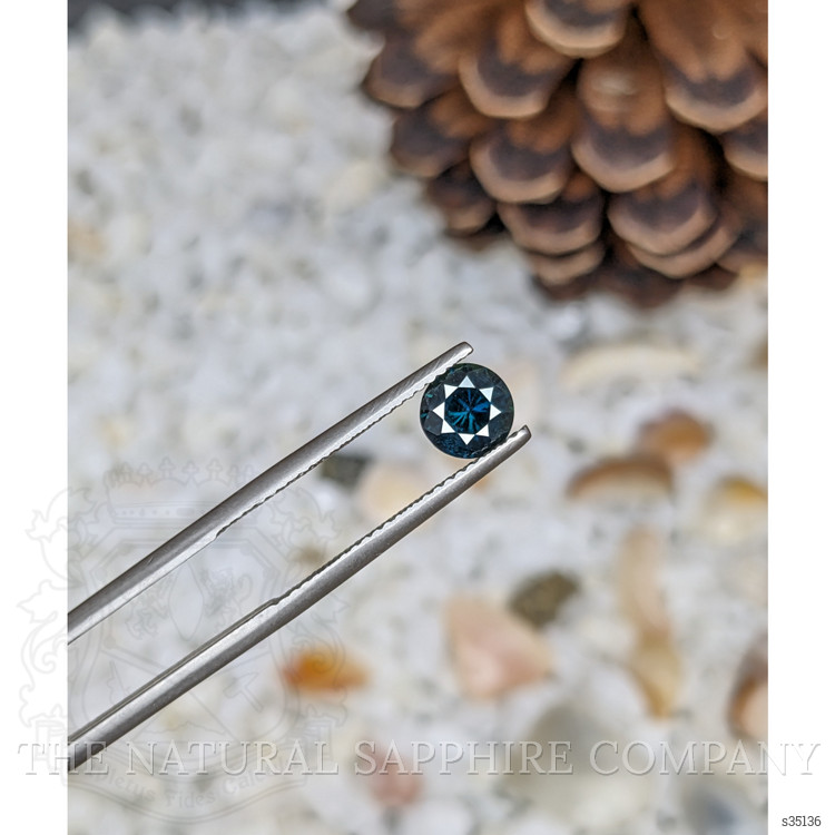 1.26 Ct. Greenish Blue Sapphire from Madagascar