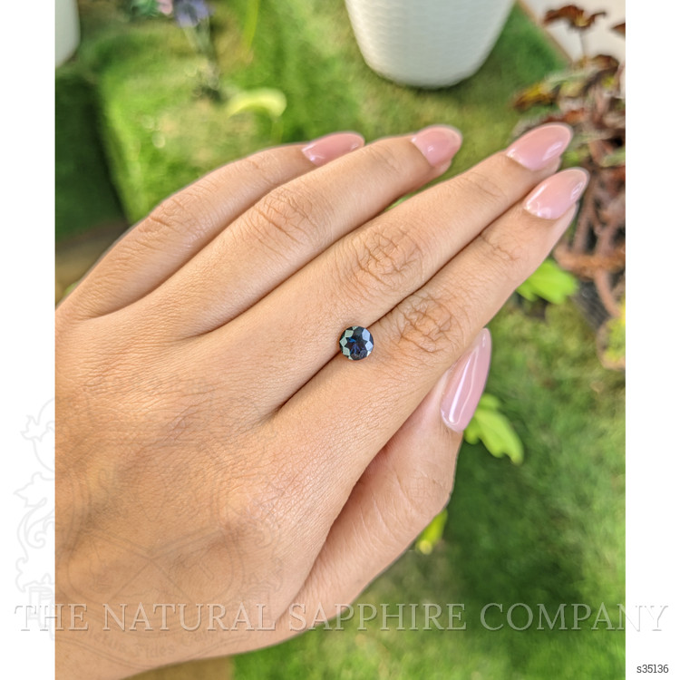 1.26 Ct. Greenish Blue Sapphire from Madagascar
