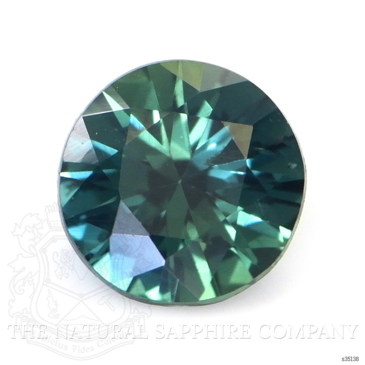 0.72 Ct. Bluish Green Sapphire from Madagascar