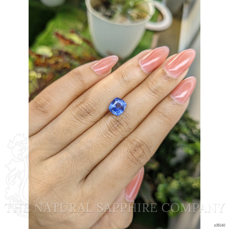3.01 Ct. Blue Sapphire from Ceylon (Sri Lanka)
