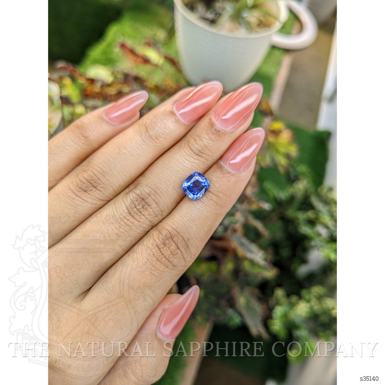 3.01 Ct. Blue Sapphire from Ceylon (Sri Lanka)