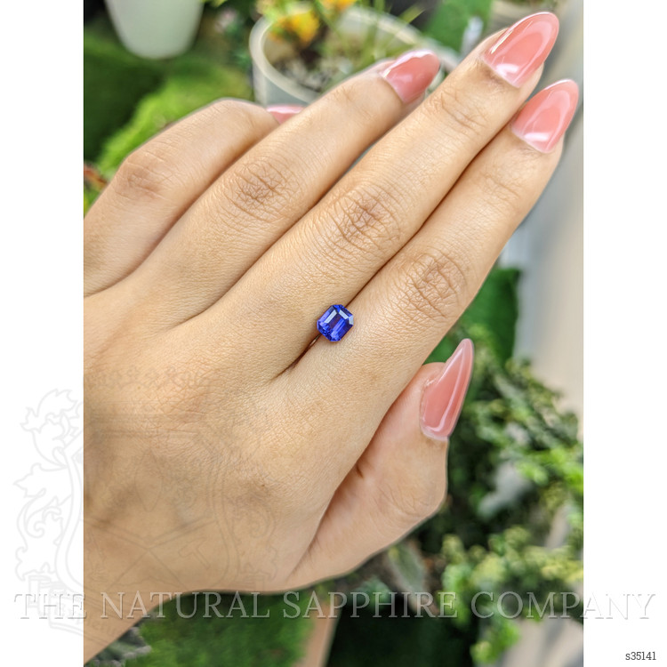 1.20 Ct. Bluish Purple Sapphire from Ceylon (Sri Lanka)