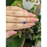 1.15 Ct. Blue Sapphire from Ceylon (Sri Lanka) Life Style