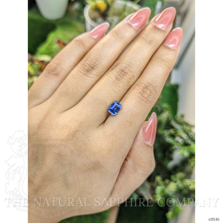 1.80 Ct. Blue Sapphire from Ceylon (Sri Lanka)