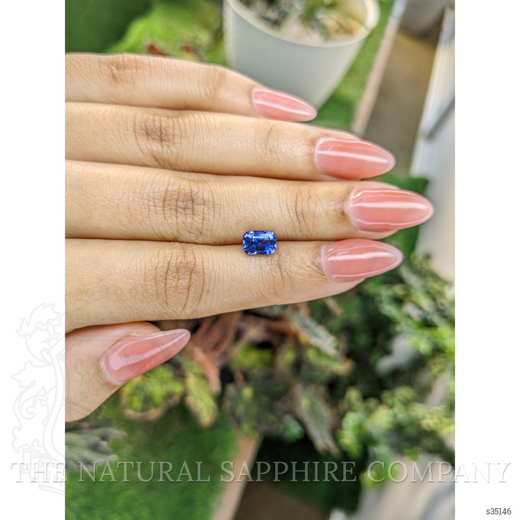 1.80 Ct. Blue Sapphire from Ceylon (Sri Lanka)
