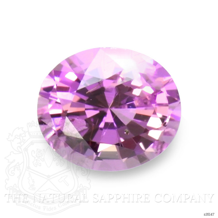 0.72 Ct. Purplish Pink Sapphire from Ceylon (Sri Lanka)