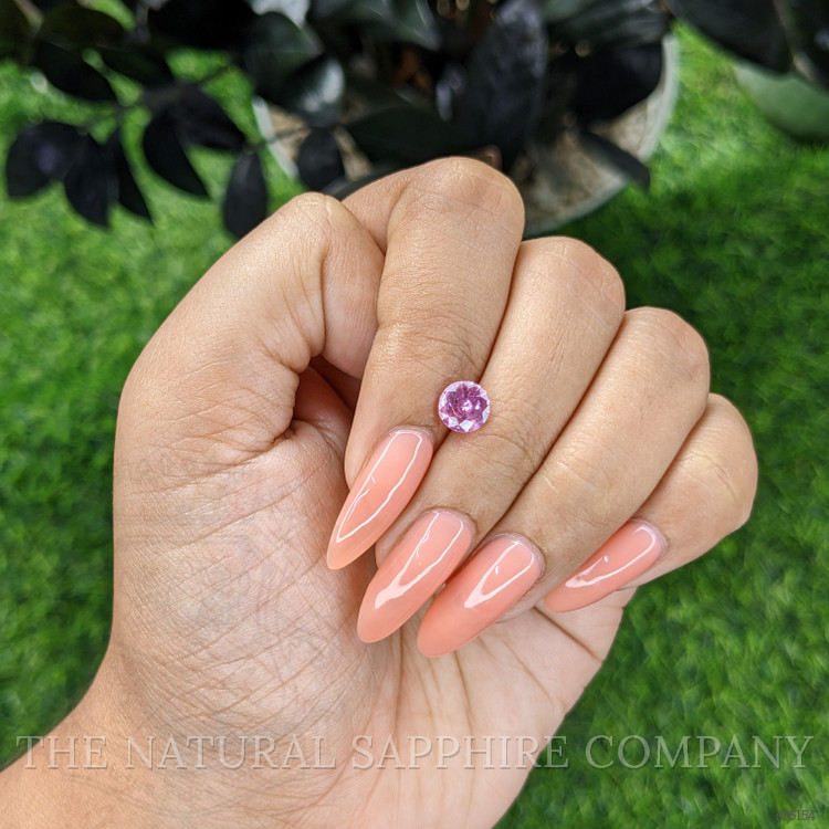 1.12 Ct. Purplish Pink Sapphire from Madagascar