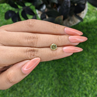 1.40 Ct. Yellow Sapphire from Madagascar Life Style