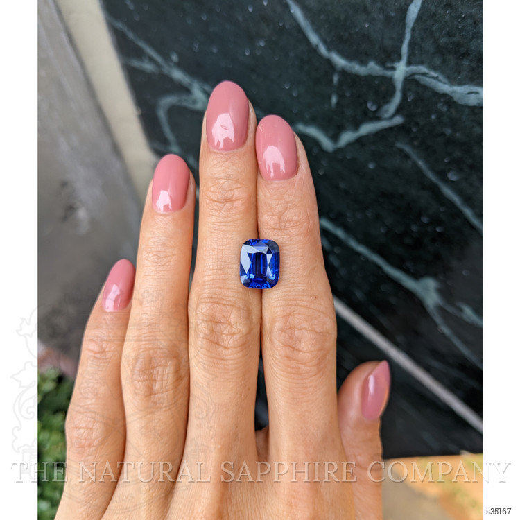 5.60 Ct. Blue Sapphire from Ceylon (Sri Lanka)