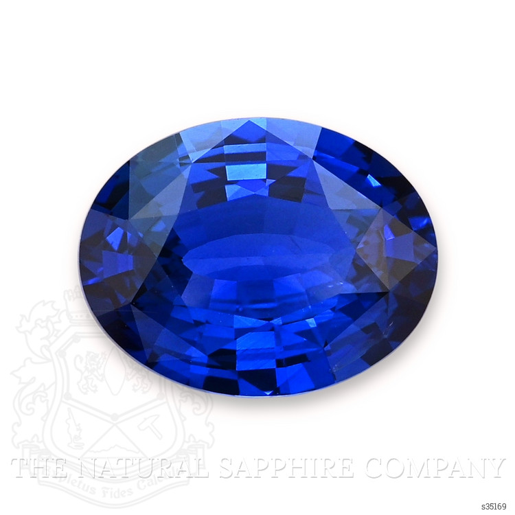 4.10 Ct. Blue Sapphire from Ceylon (Sri Lanka)
