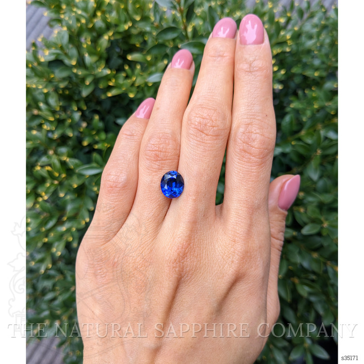 3.64 Ct. Blue Sapphire from Madagascar