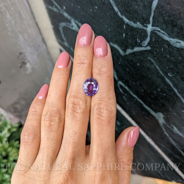 3.99 Ct. Purple Sapphire from Madagascar