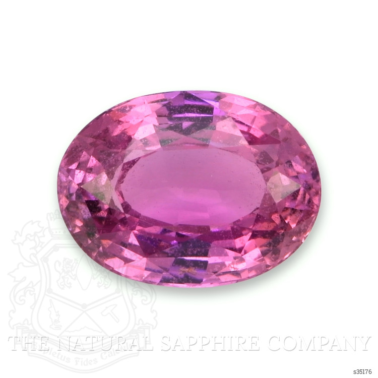 3.58 Ct. Purplish Pink Sapphire from Ceylon (Sri Lanka)