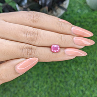 2.04 Ct. Pink Sapphire from Tanzania Life Style