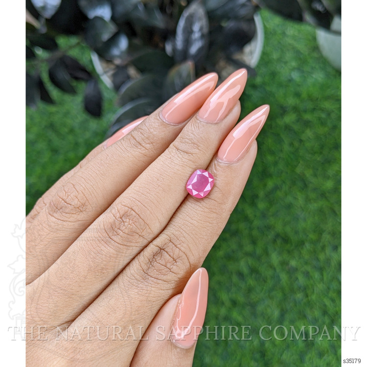 2.04 Ct. Pink Sapphire from Tanzania