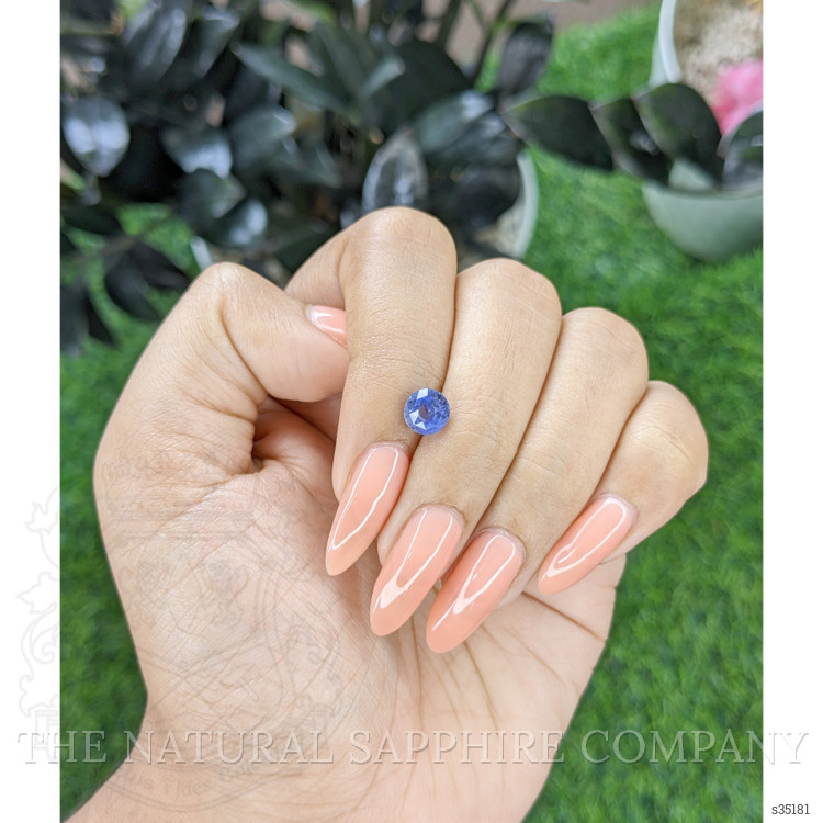 1.60 Ct. Blue Sapphire from Ceylon (Sri Lanka)