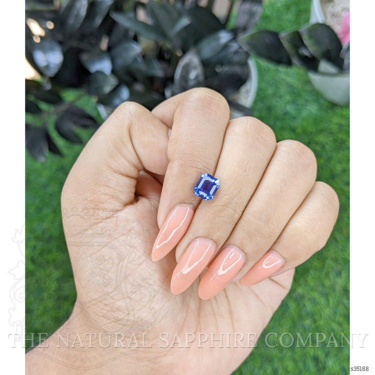 1.99 Ct. Blue Sapphire from Africa