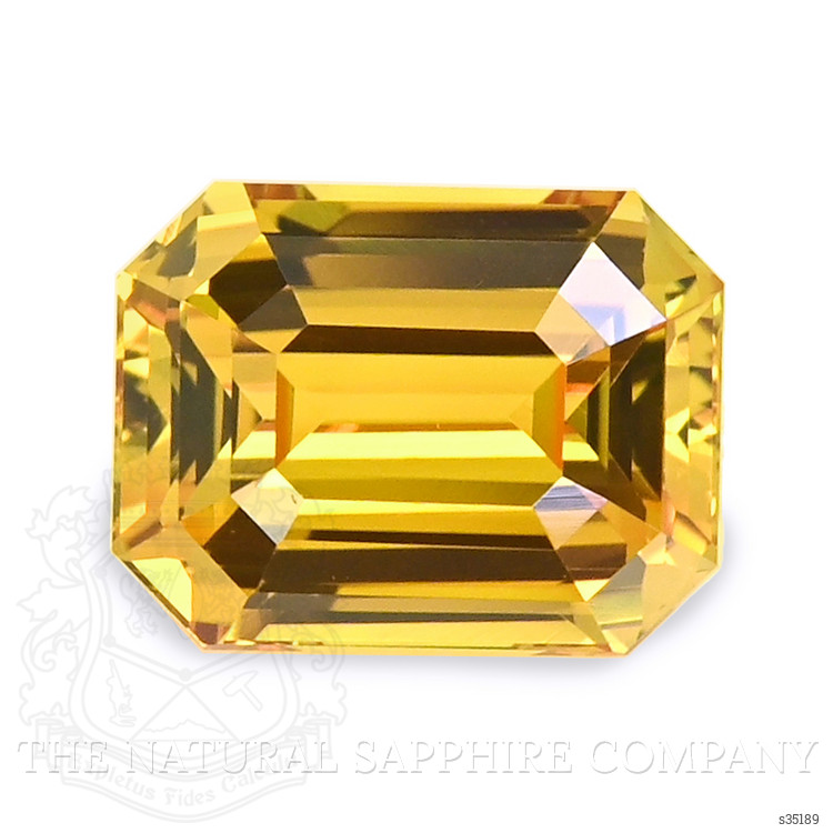 1.53 Ct. Orangish Yellow Sapphire from Africa