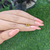 1.53 Ct. Orangish Yellow Sapphire from Africa Life Style