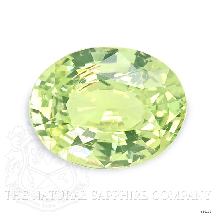 1.08 Ct. Green Sapphire from Africa