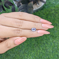 1.07 Ct. Blue Sapphire from Africa Life Style