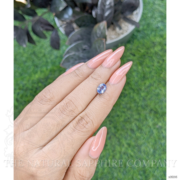 1.07 Ct. Blue Sapphire from Africa