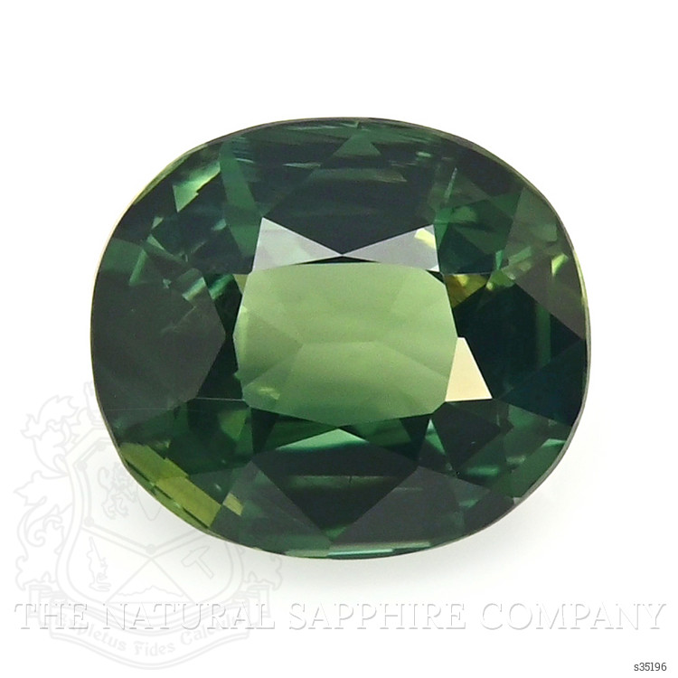 2.03 Ct. Green Sapphire from Africa