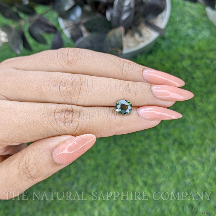 2.03 Ct. Green Sapphire from Africa