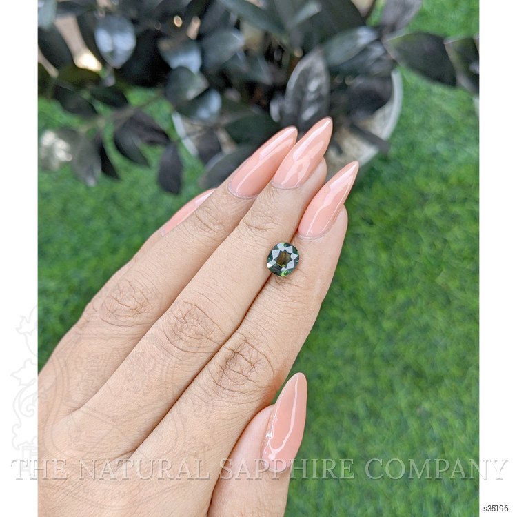 2.03 Ct. Green Sapphire from Africa