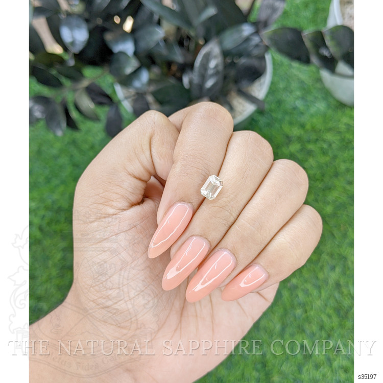 1.55 Ct. Peach Sapphire from Africa