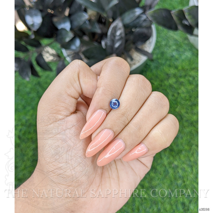 1.08 Ct. Blue Sapphire from Africa