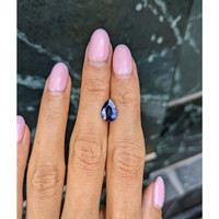 2.05 Ct. Blue Sapphire from Ceylon (Sri Lanka) Life Style