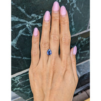 2.05 Ct. Blue Sapphire from Ceylon (Sri Lanka) Life Style