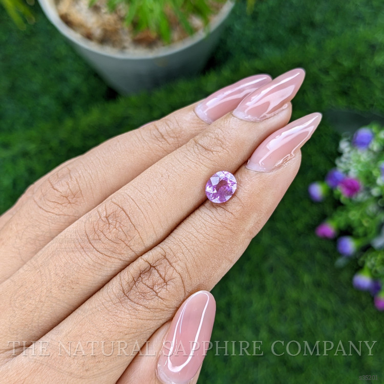 1.50 Ct. Pinkish Purple Sapphire from Madagascar