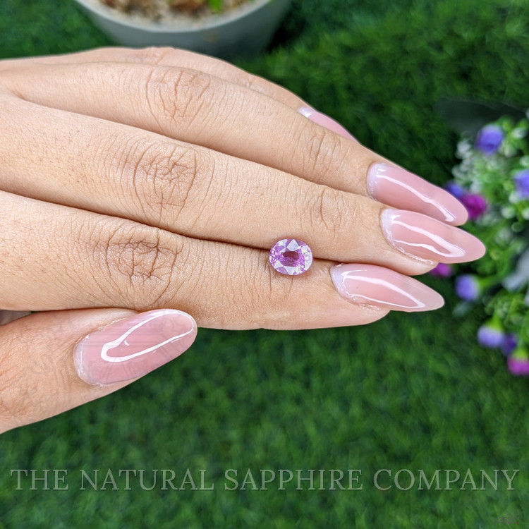 1.50 Ct. Pinkish Purple Sapphire from Madagascar
