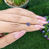 1.03 Ct. Color Change Sapphire from Madagascar Life Style