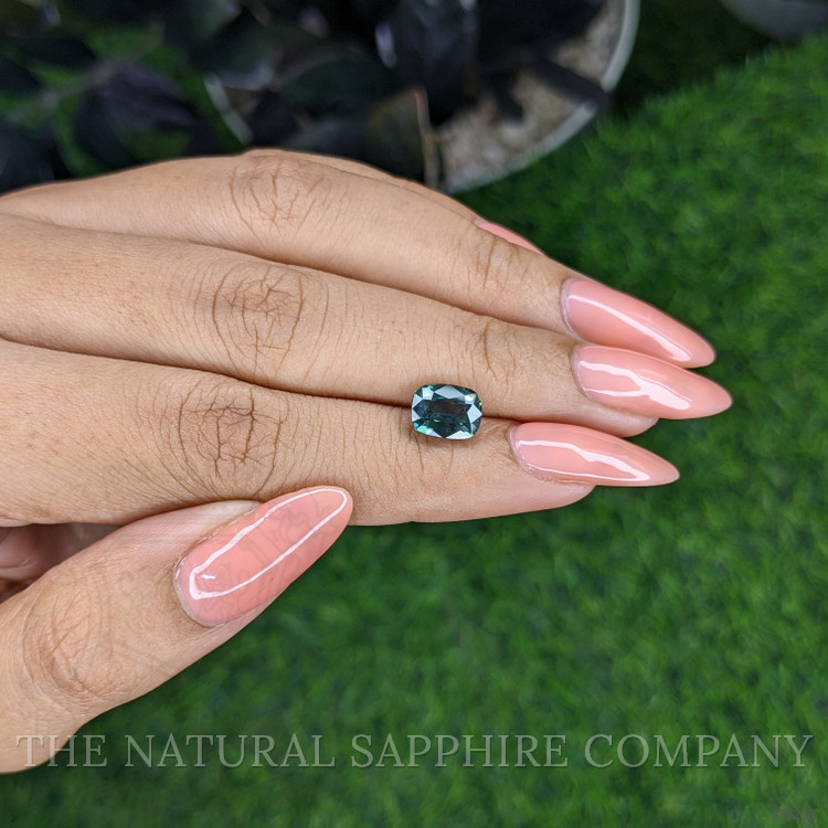 2.52 Ct. Bluish Green Sapphire from Tanzania