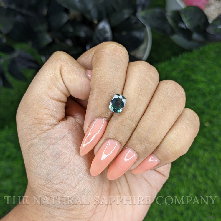 2.52 Ct. Bluish Green Sapphire from Tanzania