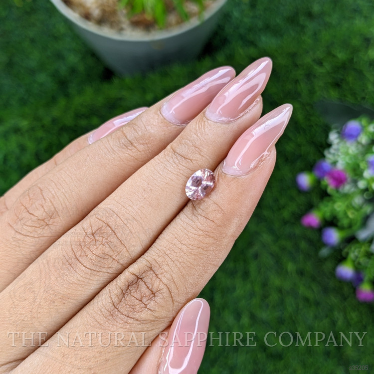 1.09 Ct. Peach Sapphire from Madagascar