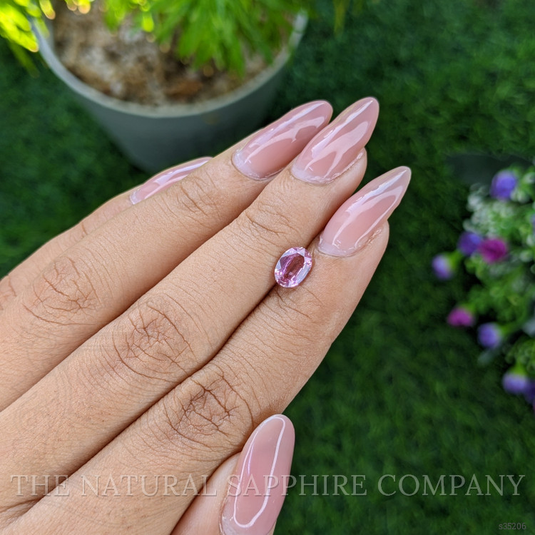 1.04 Ct. Purplish Pink Sapphire from Madagascar