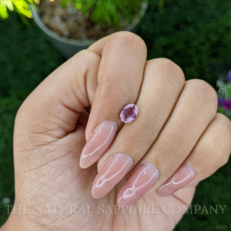 1.04 Ct. Purplish Pink Sapphire from Madagascar