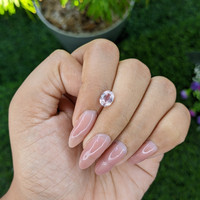 1.17 Ct. Padparadscha Sapphire from Madagascar Life Style