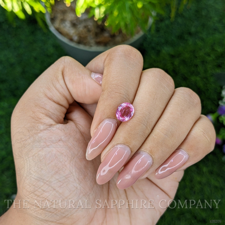 2.02 Ct. Pink Sapphire from Madagascar