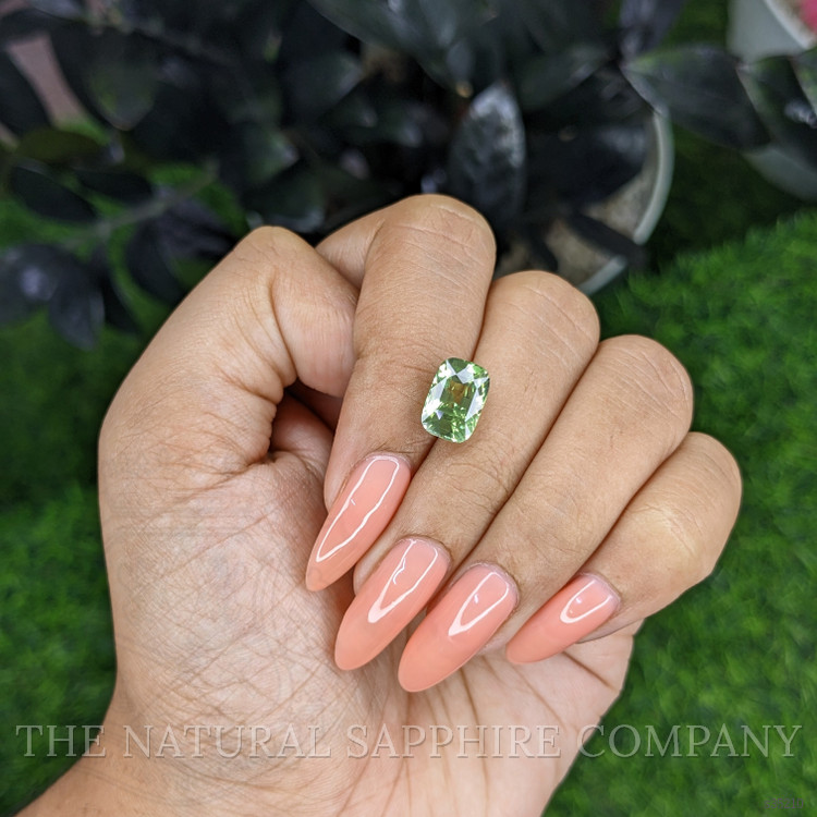 4.03 Ct. Green Sapphire from Madagascar