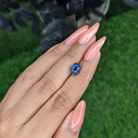 2.56 Ct. Blue Sapphire from Ceylon (Sri Lanka) Life Style