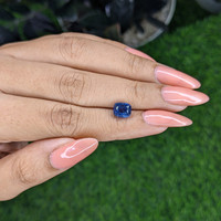 2.56 Ct. Blue Sapphire from Ceylon (Sri Lanka) Life Style