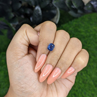 2.56 Ct. Blue Sapphire from Ceylon (Sri Lanka) Life Style